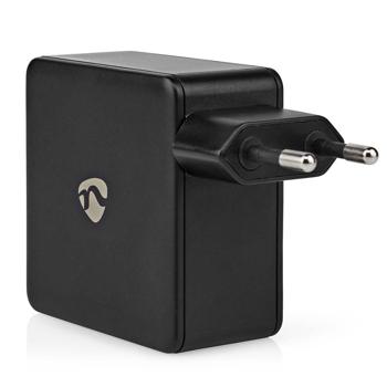 Preview: Effizientes High Power Ladegerät, USB C, Schnellladegerät, Smart IC, 2 m, 65 W, für Macbook, Notebooks, Tablets & mehr