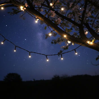 SmartLife LED Lichterkette - warmweiss/kaltweiss - 50 LEDs, 5m, IP65 - App- & Sprachsteuerung mit Alexa/Google Assistant - 11 Lichtmuster