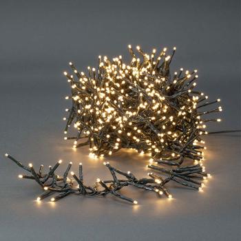 LED Lichterkette, 768 LEDs, warmweiss, 7 Lichtmuster, IP44, 5,6 m