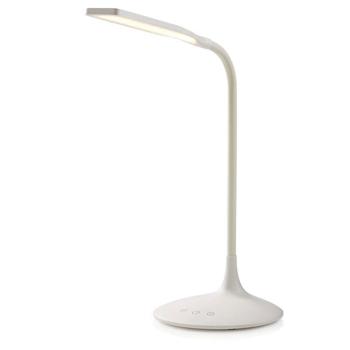 Kabellose LED-Akku-Schreibtischlampe, 3 Modi, dimmbar, Touch – weisse Schreibtischlampe für flexible Beleuchtung & kabellose Freiheit