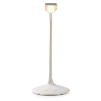 Preview: Kabellose LED-Akku-Schreibtischlampe, 3 Modi, dimmbar, Touch – weisse Schreibtischlampe für flexible Beleuchtung & kabellose Freiheit