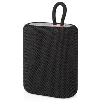 Bluetooth Lautsprecher - 7W Leistung & satter Klang - 7 Std. Spielzeit, Mikrofon, TWS, USB-C, microSD-Slot, schwarz - ideal für unterwegs