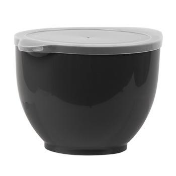 Preview: 3er-Set Rührschüsseln mit Deckel - 1,2 L, 2 L, 3,4 L Volumen - Mikrowellen- & spülmaschinengeeignet - Stapelbar - Optimaler Schutz vor Insekten & Staub