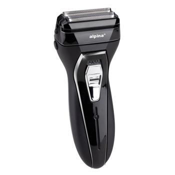 Doppelkopf-Rasierapparat - Akkubetrieben mit Ladestandsanzeige - Gründliche, sanfte Rasur mit Doppelklingensystem - Pop-up-Trimmer für Bart & Koteletten