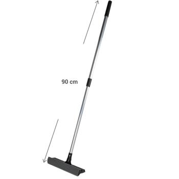 Preview: 2er-Set Teleskop-Fensterreiniger mit Abzieher (ausziehbar bis 90 cm): Streifenfreie & mühelose Reinigung von Glas & Fenstern – auch für hohe Fenster
