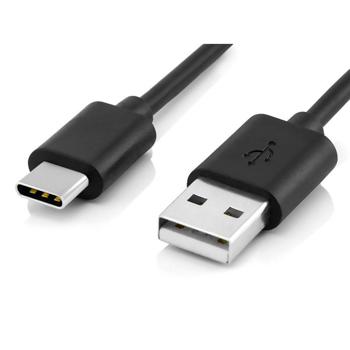 Preview: USB-C Ladekabel für Nintendo Switch - USB 2.0 Schnellladekabel - 2m Schwarz - Robustes Gaming-Zubehör - Schnelles Laden für ungestörtes Gaming