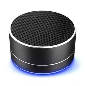 Preview: Bluetooth Lautsprecher - 360° Surround-Sound, tragbar für unterwegs & zuhause - Bluetooth 4.0 - 2,5h Akku - Ø 7 cm Musikbox mit USB-Ladekabel