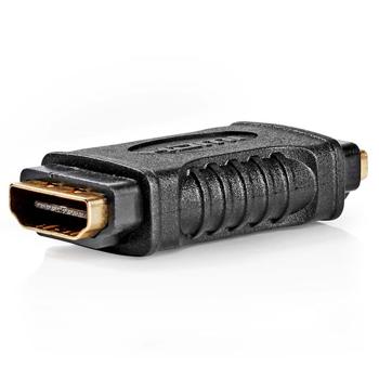 HDMI Kupplung - verbindet 2 HDMI-Kabel - 4K Ultra HD 30Hz & 1080p - Vergoldeter Adapter mit Ethernet - für LCD, Plasma, Heimkino, Blu-ray & Konsolen