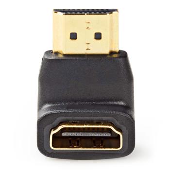 Preview: HDMI Winkelstecker 90 Grad - Vergoldet, 4K Ultra HD 30Hz & 1080p - Für TV, PC, Spielkonsolen (PS3/4 Xbox Wii) - ABS-Adapter - CH3590
