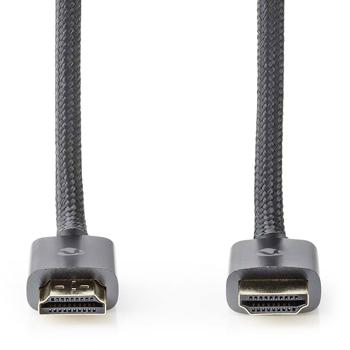 4K HDMI Kabel für Heimkino & Gaming: High Speed mit Ethernet, 1 m, 18Gbps - für Fernseher, Monitore, Konsolen. Hohe Auflösung, flüssige Darstellung