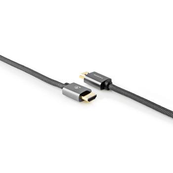 Preview: 4K HDMI Kabel für Heimkino & Gaming: High Speed mit Ethernet, 1 m, 18Gbps - für Fernseher, Monitore, Konsolen. Hohe Auflösung, flüssige Darstellung