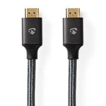 Ultra High Speed 8K HDMI Kabel mit Ethernet, 1m, 48Gbps – Vergoldete Kontakte, für höchste Bildqualität