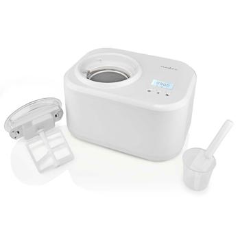 Preview: Vollautomatische Eismaschine, Ice Maker, 1 Liter, 100 W, LCD Display, starker Kühlkompressor für perfektes Glace