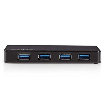 Preview: USB Hub 3.2 Gen 1 - Multiport USB-Erweiterung für PC & Notebook - 4x USB-Ports, ext. Stromversorgung, Plug & Play, 1.45m Kabel, 2.5W