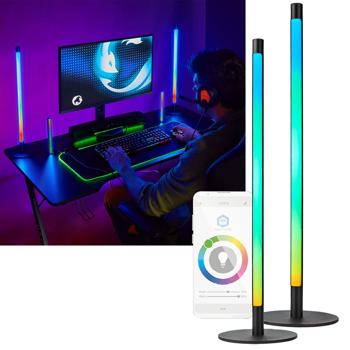 2er-Set Stimmungslicht, versch. Farbszenen und Farbtemperaturen