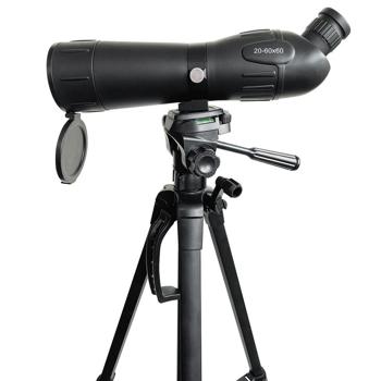 Preview: Zoom Spektiv 20-60x60, Stativ, Tasche, Pan/Tilt: 38m Sichtfeld, für Natur, Vogelbeobachtung, Schützen & Jagd, Präzise Sicht