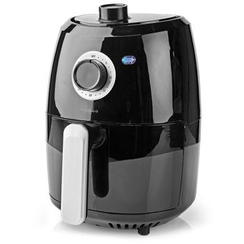 Preview: Kompakte Heissluftfritteuse 2,4L – Air Fryer mit Timer & Temperaturregler – 1000W, fettarmes Frittieren, knusprige Ergebnisse & einfache Reinigung