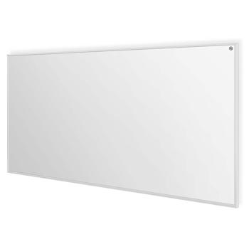 Preview: Flexibel einsetzbare WLAN Infrarotheizung mit programmierbaren digitalen Thermostat, Stand- & Wandmontage, 700W, Fernbedienung, App, weiss