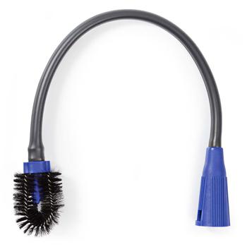 Preview: Flexibler Staubsauger-Heizkörperaufsatz (30-36mm) – ideal für unzugängliche Bereiche und Stellen, schwarz-blau, Bürsten-Aufsatz