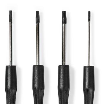 Preview: Komplettes Präzisions-Schraubendreher-Set, 15-teilig, mit Etui: Torx, Schlitz, Kreuz, Sechskant – Für jede Feinmechanik-Aufgabe