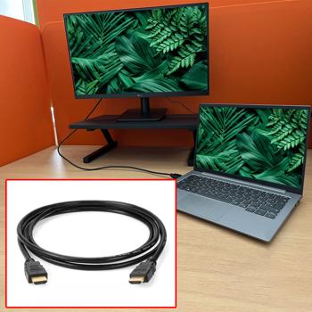 Preview: Highspeed HDMI Kabel - Ethernet fähig 1m Länge - Vergoldete Kontakte - 10,2 GBit/s 340 MHz - 1440p/120Hz - 8 PCM Dolby Digital TrueHD