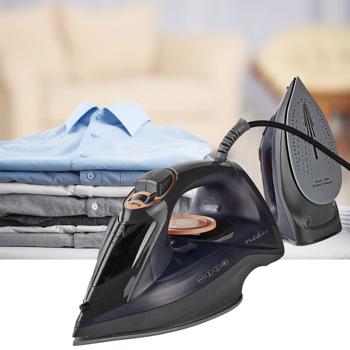 Dampfbügeleisen 2200 W, Kunststoff, Keramische Sohle, 260 ml Wassertank