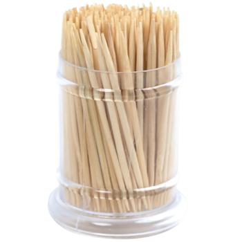 Preview: Cocktailspiesse aus Bambus – 2x 200 Stk. Vorratspack – Umweltfreundlich & antibakteriell – Ideal für Apéros, Partys & Deko mit Spiesse-Halter