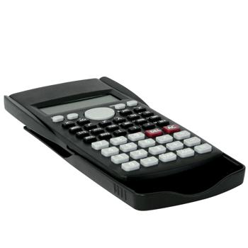 Preview: Wissenschaftlicher Taschenrechner, 240 Funktionen, schwarz. Präzise Berechnungen für Schule & Büro. Vielseitig, zuverlässig, ideal für komplexe Aufgaben