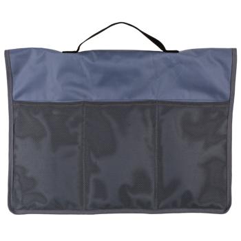 Preview: Fahrrad Kühltasche 40x60 cm - für 6 Flaschen/Dosen kühl halten - inkl. Kühlpacks - Polyester robust - leichte Befestigung am Velo für Radtouren