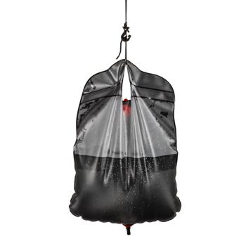 Preview: Camping-Dusche 10L - mobile Solardusche mit Duschkopf & Ventil - auslaufsicher, tragbar, robustem PVC - für Festivals & Zelten