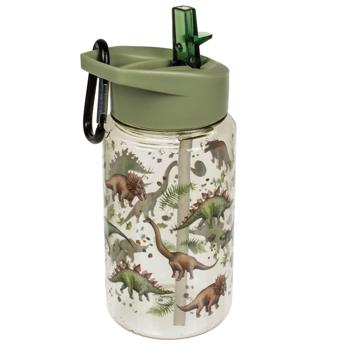 Preview: Kinder Trinkflasche Dinosaurier, 450 ml