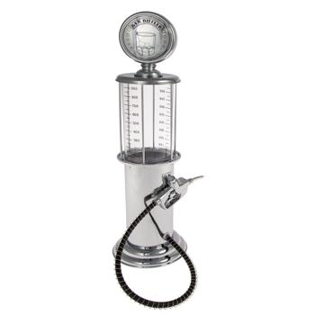 Preview: Getränkespender Zapfsäule – H 48 cm - 950 ml – Stylisch & kleckerfrei Getränke ausschenken - Für Männerabende, Partys & Hausbars