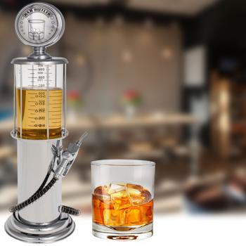 Getränkespender Zapfsäule – H 48 cm - 950 ml – Stylisch & kleckerfrei Getränke ausschenken - Für Männerabende, Partys & Hausbars