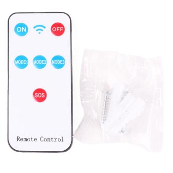 Preview: Überwachungskamera Attrappe - Effektive Abschreckung für mehr Sicherheit zuhause - Solar LED-Leuchte mit 3 Lichtmodi & PIR-Sensor - IP44 wetterfest