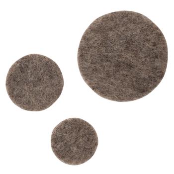 Preview: Filzgleiter 80-tlg. Vorratspack - Anti-Kratz-Filz für Stuhlbeine & Möbel - Bodenschutz & Schalldämpfung - verschiedene Grössen für Umzüge