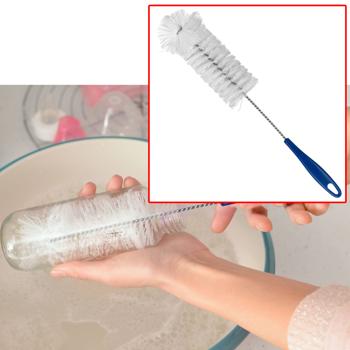 XL Reinigungsbürste - flexible Borsten Ø 7 x L 40 cm - Kesselbürste für Rohrreinigung & Abflüsse - beugt Verstopfungen vor - schonend & effektiv