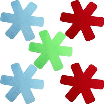 Pfannenschutz-Set Filz 5er Set Ø 18 cm - Schützt effektiv vor Kratzern - Hochwertige Pfannenschoner für alle Küchenpfannen - Lebensdauer verlängern