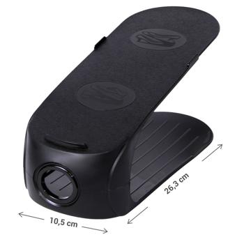 Preview: Schuh-Organizer 4tlg. Set - Perfekte Aufbewahrung für mehr Ordnung & Hygiene im Schuhschrank - Schwarz - Masse: 10.5x26.3x15 cm - Leicht zu reinigen