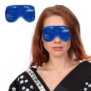 Preview: 2er Set Augenmaske - Kühlend & wärmend - Gelperlen, Entspannung pur, gegen Kopfschmerzen, geschwollene Augen, Stress