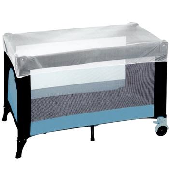 Preview: Moskitonetz für Kinderwagen, Babyschale, Babybett - Effektiver Insektenschutz für Ihr Baby - Faltbar, 30x70x130cm, universell passend