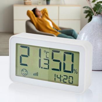 Intelligente Klimasteuerung: SmartLife Sensor, App, weiss, digital - Exakte Temperatur/Luftfeuchte, effiziente Steuerung, SmartHome Technologie