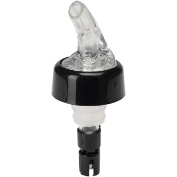 Preview: Flaschenausgiesser Likörspender – Präzise 30 ml Portionierung für Cocktails & Spirituosen – Aus robustem PC & Edelstahl - 9.5x4 cm für Flaschenkopf