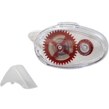 Preview: Handabroller mit doppelseitigem Klebeband (8m x 8mm) - Perfekt für Deko, Basteln, Büro - Starker Klebstoff, saubere Anwendung