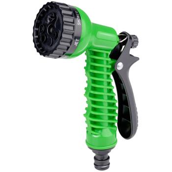 Preview: Flexibler Gartenschlauch dehnbar 5-10m – inkl. Handbrause & Kupplung – platzsparend, knickfrei & langlebig –  für Garten, Bewässerung & Autowäsche