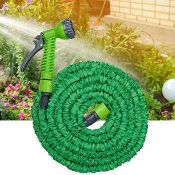 Flexibler Gartenschlauch dehnbar 5-10m – inkl. Handbrause & Kupplung – platzsparend, knickfrei & langlebig –  für Garten, Bewässerung & Autowäsche