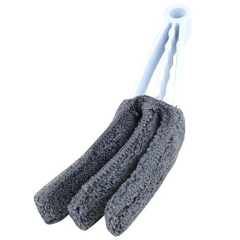 Preview: Jalousien- & Lamellen-Reiniger - Mikrofaser-Fleece für Heizkörper & schwer erreichbare Stellen - Waschbar, 3 Reinigungsflächen, 20cm Länge