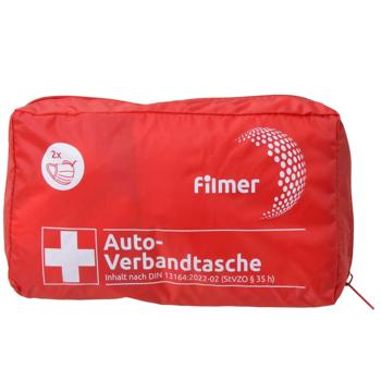 Notfall-Verbandtasche 44-tlg. – kompakt, gut ausgestattet & unverzichtbar für Erste Hilfe – ideal für Auto, Reisen, Sport & Haushalt