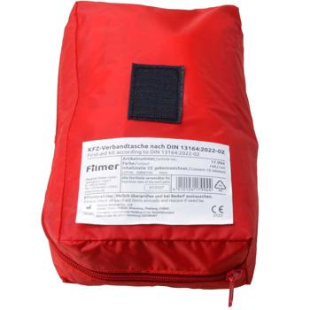 Preview: Notfall-Verbandtasche 44-tlg. – kompakt, gut ausgestattet & unverzichtbar für Erste Hilfe – ideal für Auto, Reisen, Sport & Haushalt