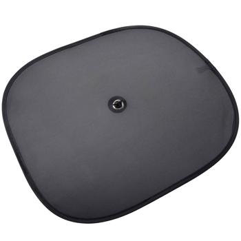 Preview: 2er-Set Sonnenschutz für Autoscheiben - Umfassender Blendschutz gegen UV-Strahlung & Hitze - Universell passend 38x43,5 cm - Mit Saugnäpfen