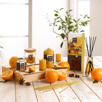 Preview: Räucherstäbchen 20 Stück Gewürzorange 25,5 cm lang - Wohltuender entspannender Duft für harmonische Atmosphäre - Kompatibel mit allen Haltern